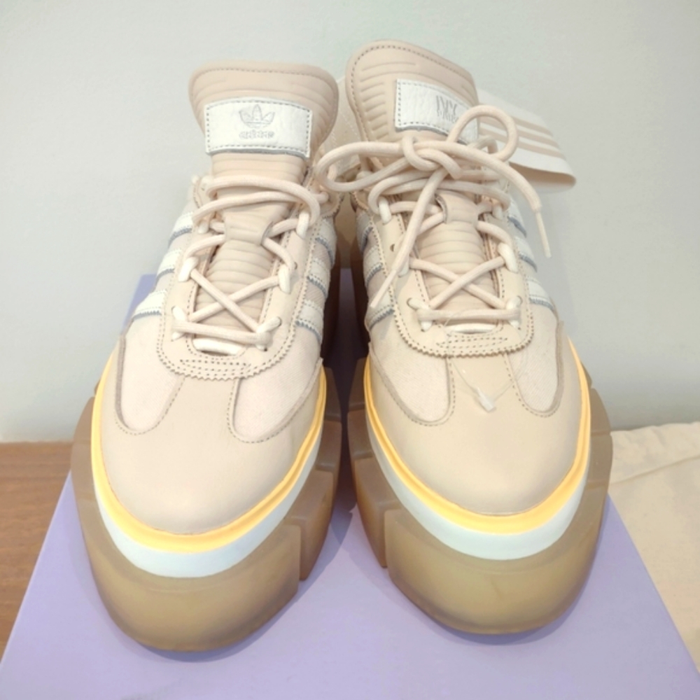 Adidas ivy park super sleek chunky beyonce beige w/ box, dust bag 10.5 - Picture 4 of 8